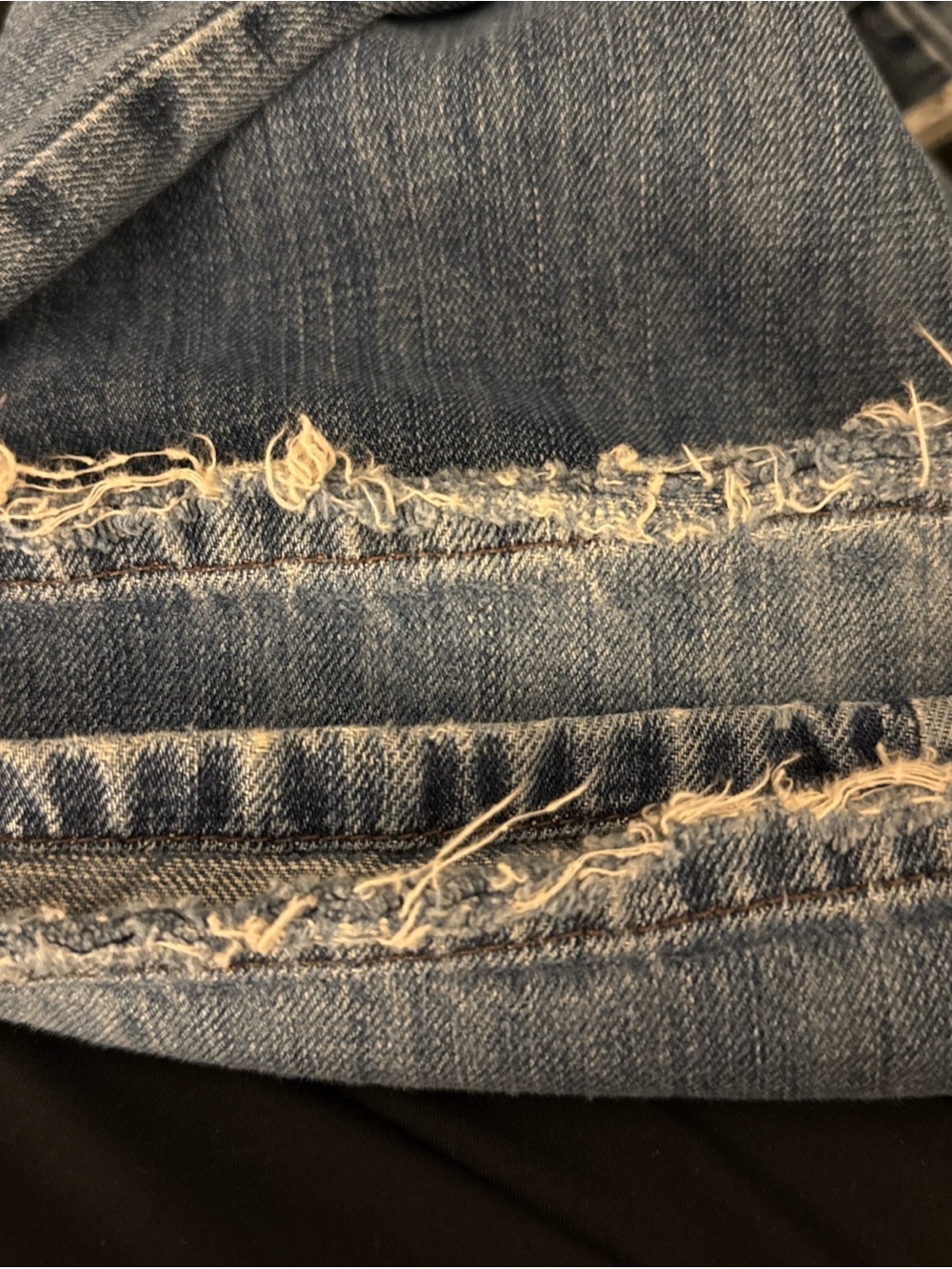 Calvin Klein Jeans Womens Lean Bootcut Size 14 Distressed - Picture 8 of 8